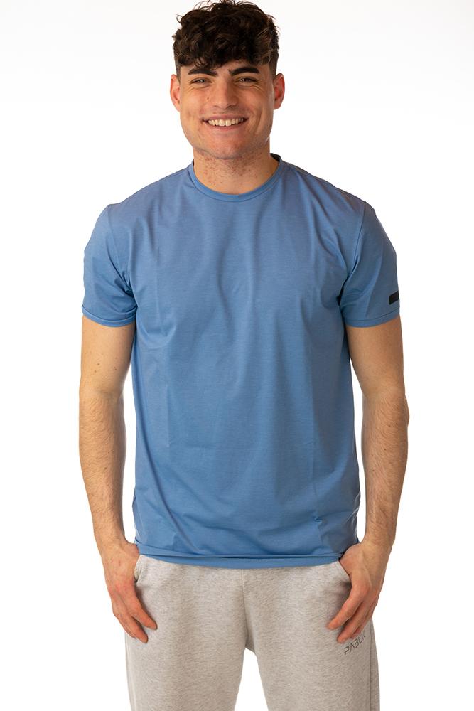 MAGLIA T-SHIRT UOMO AZZURRO 24215 64 RRD